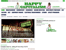 Tablet Screenshot of happycapitalism.com